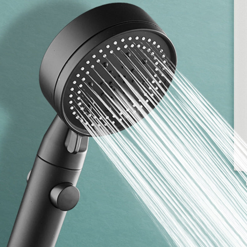 Plastic Handheld Shower Head Wall-mounted Shower Head with Adjustable Spray Pattern Clearhalo 'Bathroom Remodel & Bathroom Fixtures' 'Home Improvement' 'home_improvement' 'home_improvement_shower_heads' 'Shower Heads' 'shower_heads' 'Showers & Bathtubs Plumbing' 'Showers & Bathtubs' 6456454