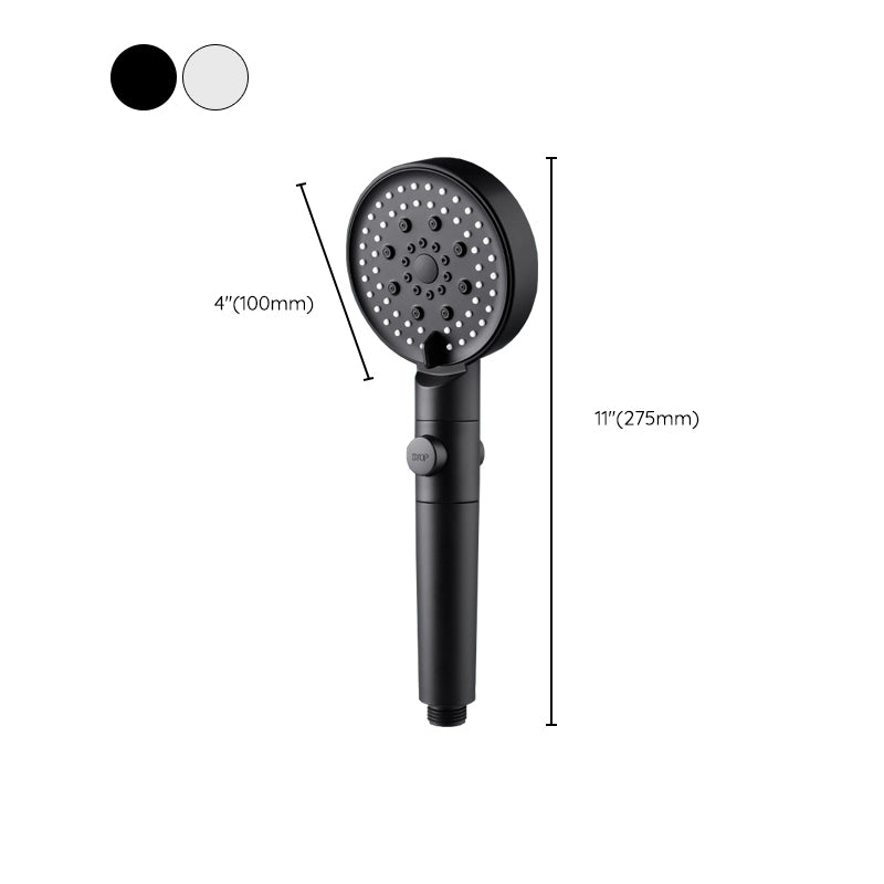 Plastic Wall-mounted Shower Head Modern Handheld Shower Head Clearhalo 'Bathroom Remodel & Bathroom Fixtures' 'Home Improvement' 'home_improvement' 'home_improvement_shower_heads' 'Shower Heads' 'shower_heads' 'Showers & Bathtubs Plumbing' 'Showers & Bathtubs' 6456479