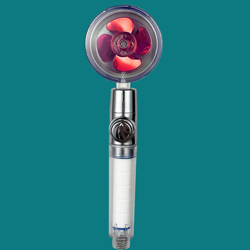 Modern Style Shower Head Wall-mounted Plastic Handheld Shower Head Red Clearhalo 'Bathroom Remodel & Bathroom Fixtures' 'Home Improvement' 'home_improvement' 'home_improvement_shower_heads' 'Shower Heads' 'shower_heads' 'Showers & Bathtubs Plumbing' 'Showers & Bathtubs' 6456486