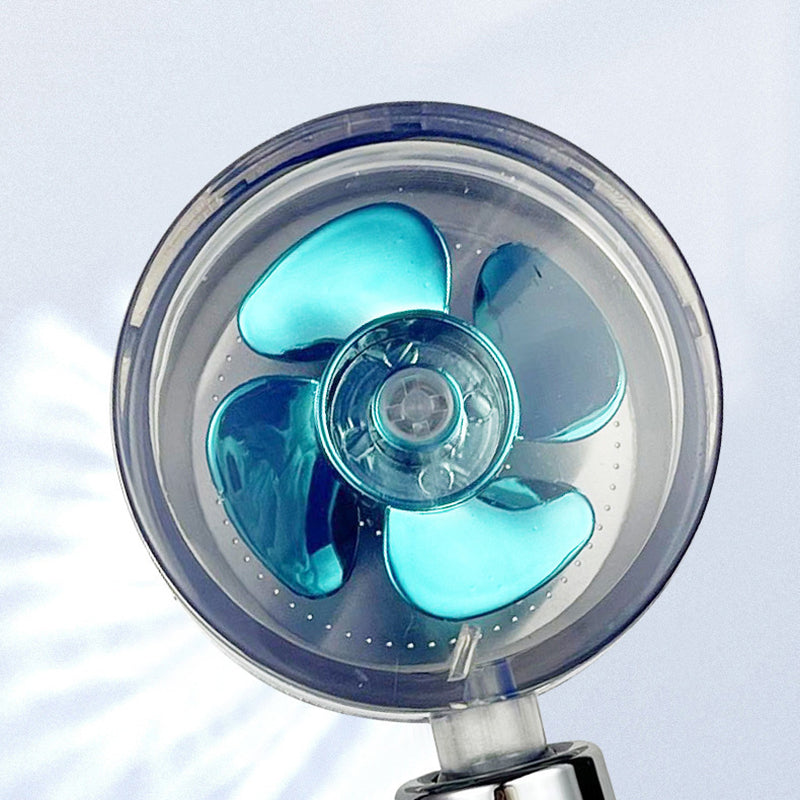 Modern Style Shower Head Wall-mounted Plastic Handheld Shower Head Clearhalo 'Bathroom Remodel & Bathroom Fixtures' 'Home Improvement' 'home_improvement' 'home_improvement_shower_heads' 'Shower Heads' 'shower_heads' 'Showers & Bathtubs Plumbing' 'Showers & Bathtubs' 6456487