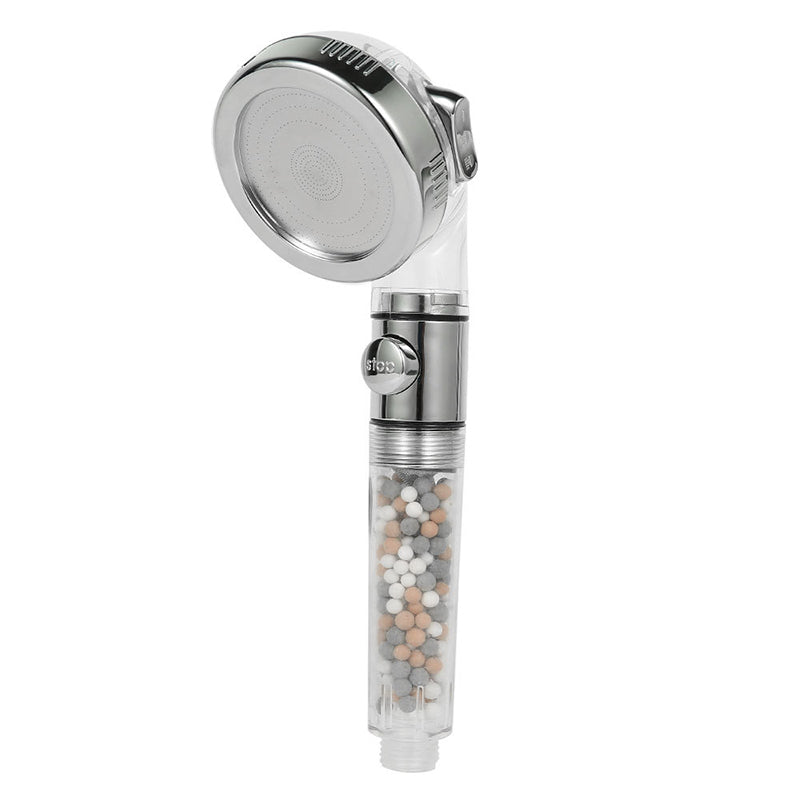 Handheld Shower Head with Katalyst Water Filtration Wall-Mount Showerhead Clearhalo 'Bathroom Remodel & Bathroom Fixtures' 'Home Improvement' 'home_improvement' 'home_improvement_shower_heads' 'Shower Heads' 'shower_heads' 'Showers & Bathtubs Plumbing' 'Showers & Bathtubs' 6457951