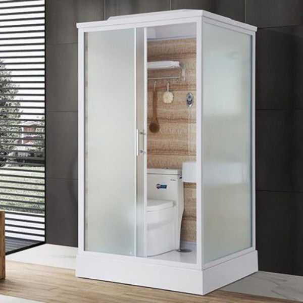 Modern Rectangle Shower Stall Clear Tempered Shower Stall for Bathroom 47"L x 39"W x 89"H Front Door Opening Left Clearhalo 'Bathroom Remodel & Bathroom Fixtures' 'Home Improvement' 'home_improvement' 'home_improvement_shower_stalls_enclosures' 'Shower Stalls & Enclosures' 'shower_stalls_enclosures' 'Showers & Bathtubs' 6457961