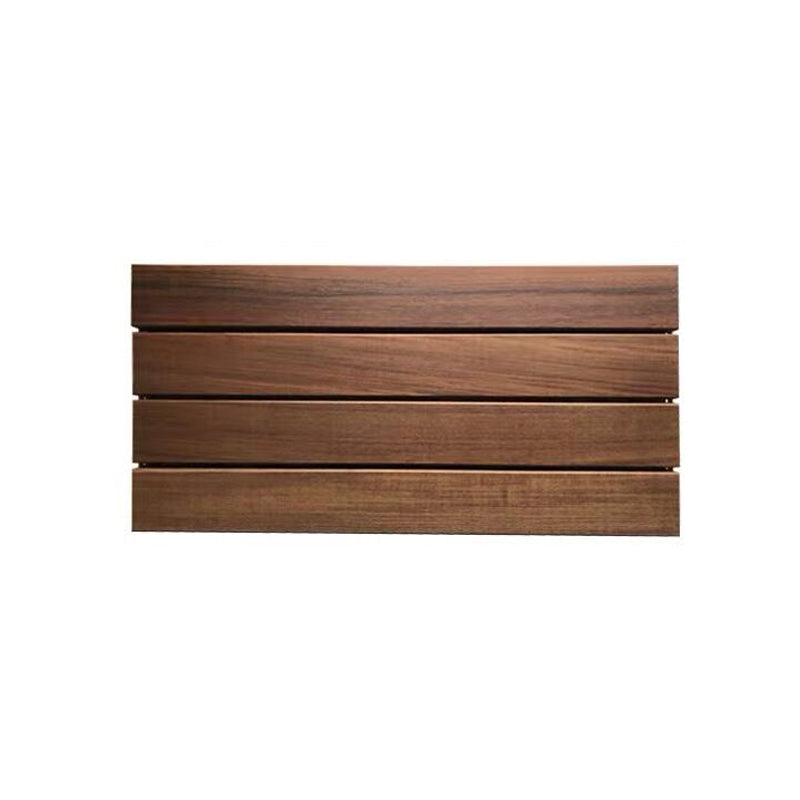 Modern Walnut Laminate Plank Flooring Scratch Resistant Laminate 11.8"W x 23.6"H Clearhalo 'Flooring 'Home Improvement' 'home_improvement' 'home_improvement_laminate_flooring' 'Laminate Flooring' 'laminate_flooring' Walls and Ceiling' 6457985