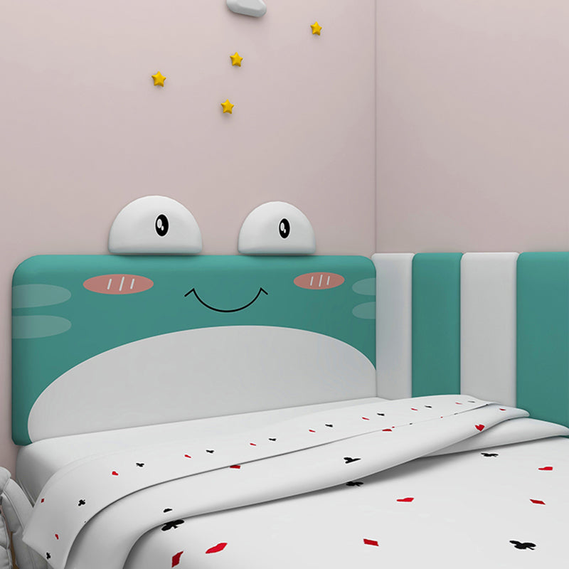 Modern Wall Access Panel Peel and Press Smooth Soundproof Cartoon Wall Ceiling for Bedroom Light Green Clearhalo 'Flooring 'Home Improvement' 'home_improvement' 'home_improvement_wall_paneling' 'Wall Paneling' 'wall_paneling' 'Walls & Ceilings' Walls and Ceiling' 6458004