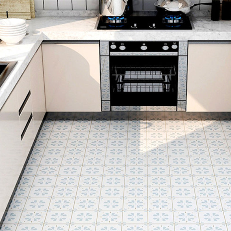 Bathroom 3.5mm Vinyl Flooring Square Peel and Stick PVC Flooring Clearhalo 'Flooring 'Home Improvement' 'home_improvement' 'home_improvement_vinyl_flooring' 'Vinyl Flooring' 'vinyl_flooring' Walls and Ceiling' 6462431