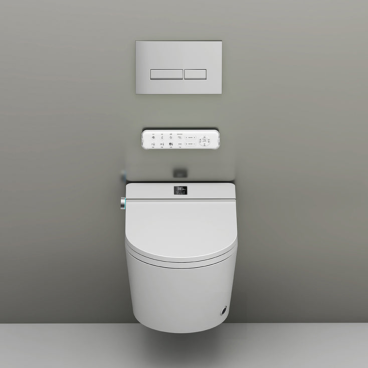 Modern Wall Mount Toilet One-Piece Toilet Single Flush Urine Toilet Toilet with Low Tanker Clearhalo 'Bathroom Remodel & Bathroom Fixtures' 'Home Improvement' 'home_improvement' 'home_improvement_toilets' 'Toilets & Bidets' 'Toilets' 6463306