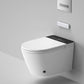 Modern Wall Mount Toilet All-In-One Porcelain Single Flush Urine Toilet Clearhalo 'Bathroom Remodel & Bathroom Fixtures' 'Home Improvement' 'home_improvement' 'home_improvement_toilets' 'Toilets & Bidets' 'Toilets' 6463340