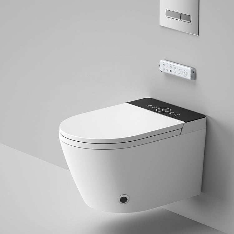 Modern Wall Mount Toilet All-In-One Porcelain Single Flush Urine Toilet Clearhalo 'Bathroom Remodel & Bathroom Fixtures' 'Home Improvement' 'home_improvement' 'home_improvement_toilets' 'Toilets & Bidets' 'Toilets' 6463340