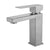 Glam Style Faucet Single Lever Handle Vessel Sink Bathroom Faucet Silver Gray Clearhalo 'Bathroom Remodel & Bathroom Fixtures' 'Bathroom Sink Faucets' 'Bathroom Sinks & Faucet Components' 'bathroom_sink_faucets' 'Home Improvement' 'home_improvement' 'home_improvement_bathroom_sink_faucets' 6466882