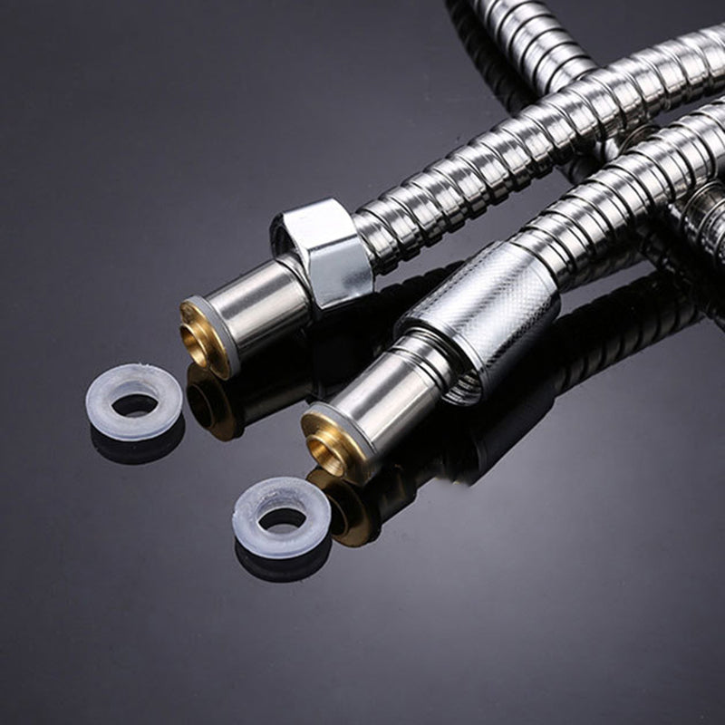 Modern Dual Shower Head Shower System Slide Bar Included Shower Set Wall Mounted Clearhalo 'Bathroom Remodel & Bathroom Fixtures' 'Home Improvement' 'home_improvement' 'home_improvement_shower_faucets' 'Shower Faucets & Systems' 'shower_faucets' 'Showers & Bathtubs Plumbing' 'Showers & Bathtubs' 6467644