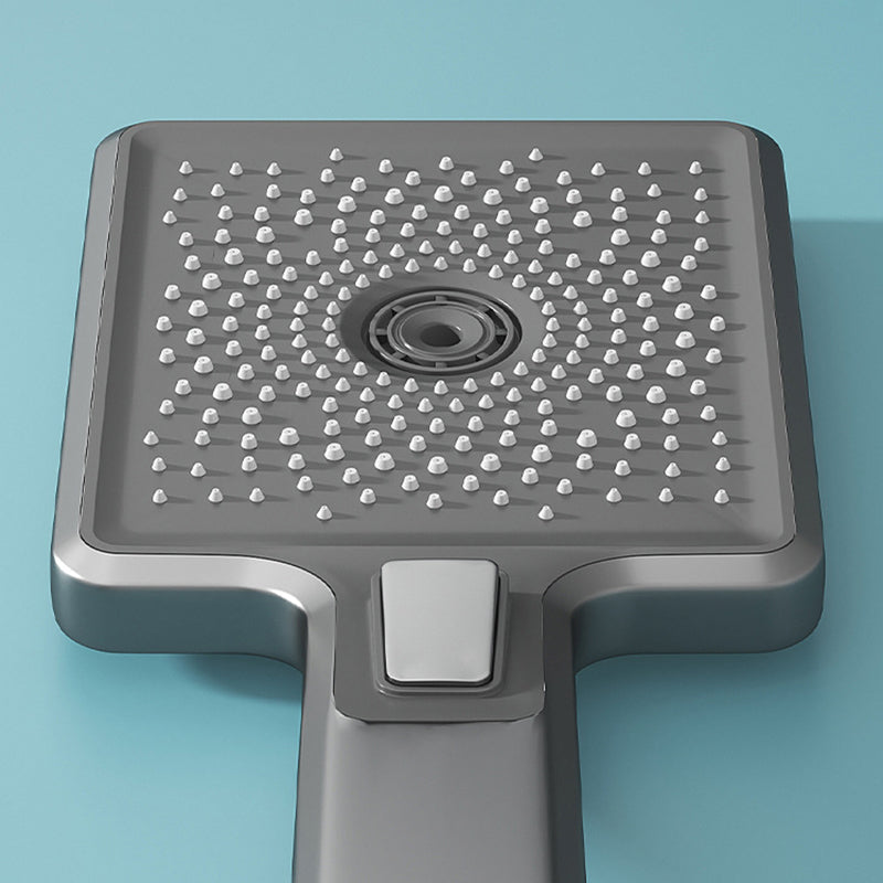 Contemporary Round and Square Shower System Wall Mounted Shower Set Clearhalo 'Bathroom Remodel & Bathroom Fixtures' 'Home Improvement' 'home_improvement' 'home_improvement_shower_faucets' 'Shower Faucets & Systems' 'shower_faucets' 'Showers & Bathtubs Plumbing' 'Showers & Bathtubs' 6467700