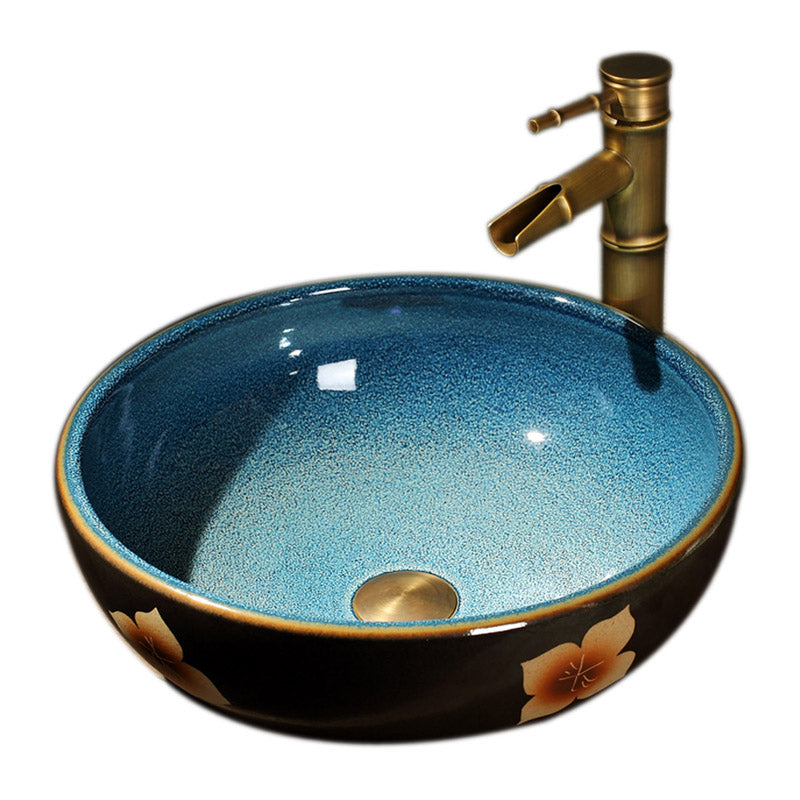 Porcelain Trough Bathroom Sink Traditional Trough Bathroom Sink Clearhalo 'Bathroom Remodel & Bathroom Fixtures' 'Bathroom Sinks & Faucet Components' 'Bathroom Sinks' 'bathroom_sink' 'Home Improvement' 'home_improvement' 'home_improvement_bathroom_sink' 6467743