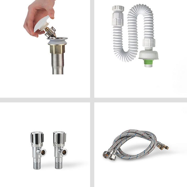 Modern Bathroom Sink Rectangular Porcelain Vessel Sink with Pop-Up Drain Clearhalo 'Bathroom Remodel & Bathroom Fixtures' 'Bathroom Sinks & Faucet Components' 'Bathroom Sinks' 'bathroom_sink' 'Home Improvement' 'home_improvement' 'home_improvement_bathroom_sink' 6467853