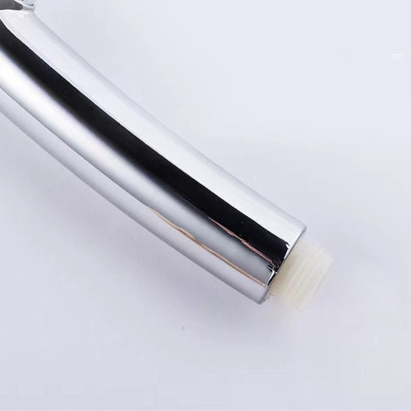 Contemporary 3 Settings Shower Head Combo Round Shower Combo Clearhalo 'Bathroom Remodel & Bathroom Fixtures' 'Home Improvement' 'home_improvement' 'home_improvement_shower_heads' 'Shower Heads' 'shower_heads' 'Showers & Bathtubs Plumbing' 'Showers & Bathtubs' 6468047