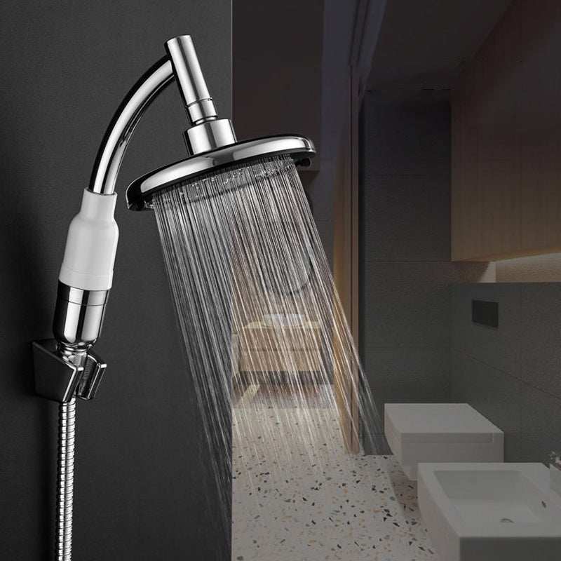 Handheld Shower Head with Katalyst Modern Wall Mounted Shower Head Combo Clearhalo 'Bathroom Remodel & Bathroom Fixtures' 'Home Improvement' 'home_improvement' 'home_improvement_shower_heads' 'Shower Heads' 'shower_heads' 'Showers & Bathtubs Plumbing' 'Showers & Bathtubs' 6468054