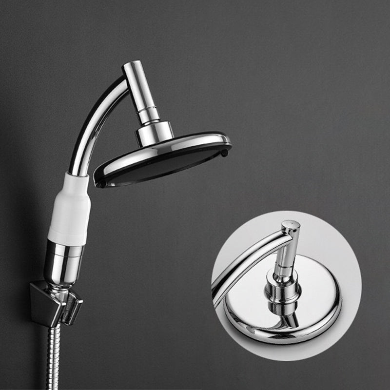 Handheld Shower Head with Katalyst Modern Wall Mounted Shower Head Combo Clearhalo 'Bathroom Remodel & Bathroom Fixtures' 'Home Improvement' 'home_improvement' 'home_improvement_shower_heads' 'Shower Heads' 'shower_heads' 'Showers & Bathtubs Plumbing' 'Showers & Bathtubs' 6468064
