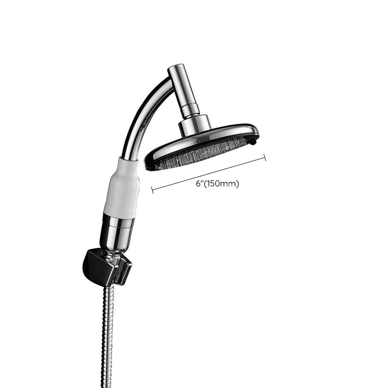 Handheld Shower Head with Katalyst Modern Wall Mounted Shower Head Combo Clearhalo 'Bathroom Remodel & Bathroom Fixtures' 'Home Improvement' 'home_improvement' 'home_improvement_shower_heads' 'Shower Heads' 'shower_heads' 'Showers & Bathtubs Plumbing' 'Showers & Bathtubs' 6468065