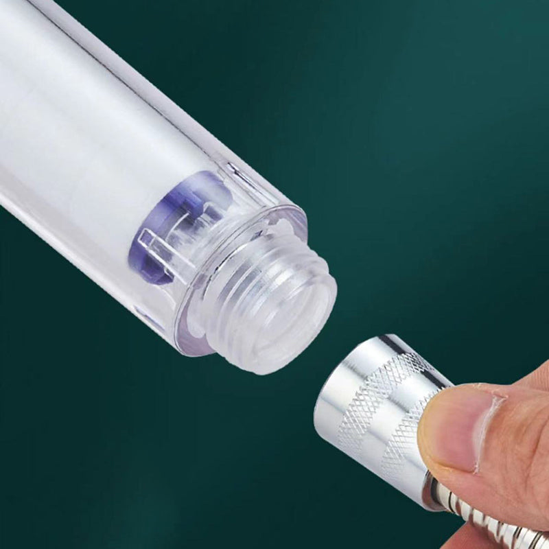 Adjustable Shower Head Modern Round Shower Combo with Single Setting Clearhalo 'Bathroom Remodel & Bathroom Fixtures' 'Home Improvement' 'home_improvement' 'home_improvement_shower_heads' 'Shower Heads' 'shower_heads' 'Showers & Bathtubs Plumbing' 'Showers & Bathtubs' 6468073