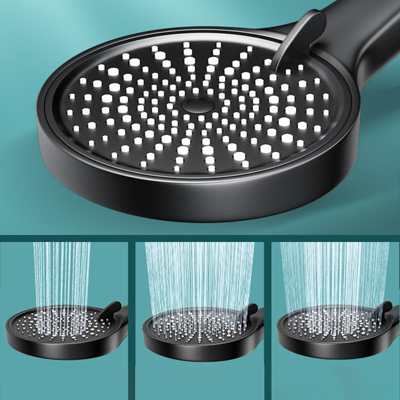 Contemporary Round Shower Head Pure Color Handheld Shower Head Clearhalo 'Bathroom Remodel & Bathroom Fixtures' 'Home Improvement' 'home_improvement' 'home_improvement_shower_heads' 'Shower Heads' 'shower_heads' 'Showers & Bathtubs Plumbing' 'Showers & Bathtubs' 6468101