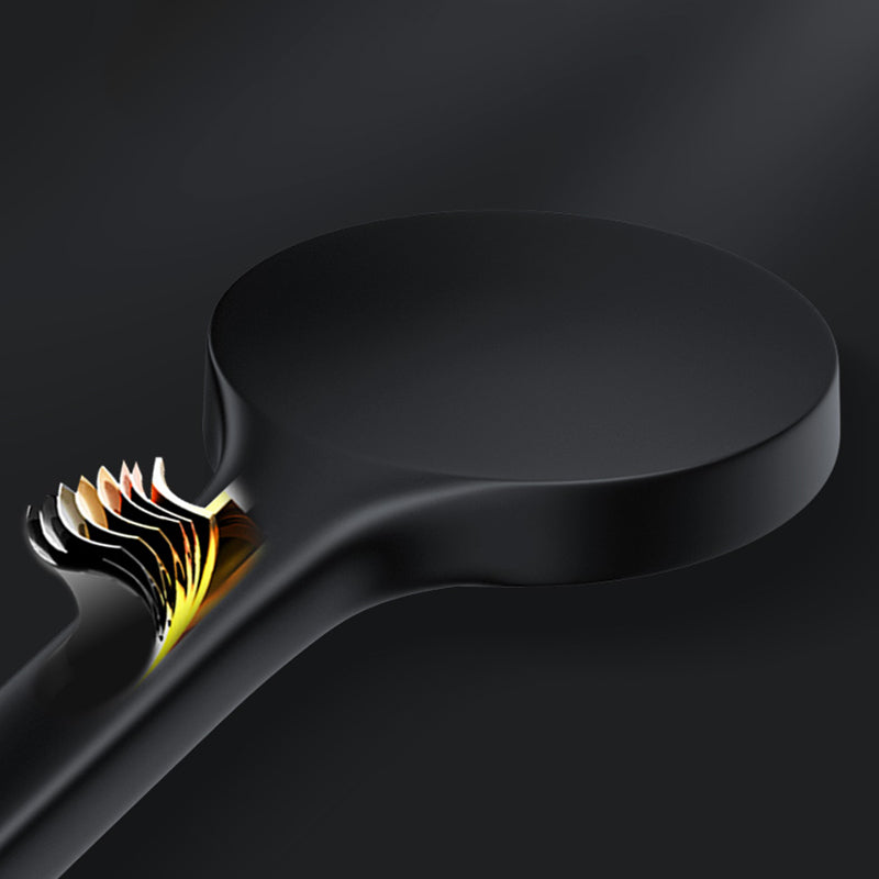 Contemporary Round Shower Head Pure Color Handheld Shower Head Clearhalo 'Bathroom Remodel & Bathroom Fixtures' 'Home Improvement' 'home_improvement' 'home_improvement_shower_heads' 'Shower Heads' 'shower_heads' 'Showers & Bathtubs Plumbing' 'Showers & Bathtubs' 6468103