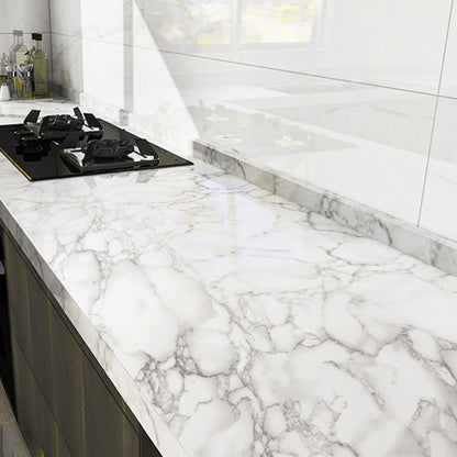 PVC Peel and Stick Backsplash Wall Tile Modern Peel & Stick Field Tile White Clearhalo 'Flooring 'Home Improvement' 'home_improvement' 'home_improvement_peel_stick_blacksplash' 'Peel & Stick Backsplash Tile' 'peel_stick_blacksplash' 'Walls & Ceilings' Walls and Ceiling' 6470203