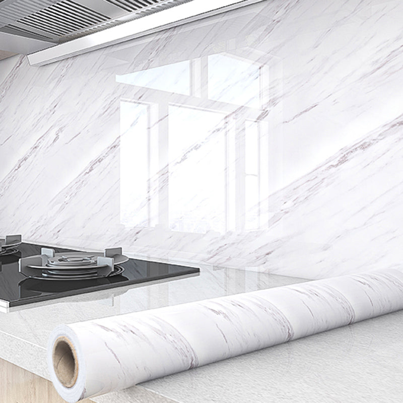 Rectangular Wallpaper Modern Peel and Stick Backsplash Wall Tile Ivory Clearhalo 'Flooring 'Home Improvement' 'home_improvement' 'home_improvement_peel_stick_blacksplash' 'Peel & Stick Backsplash Tile' 'peel_stick_blacksplash' 'Walls & Ceilings' Walls and Ceiling' 6470234