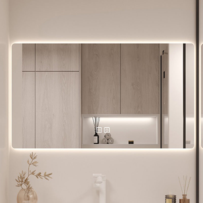 Drawers Vanity Set White Wood Rectangle Single Sink Wall Mount Bath Vanity with Mirror Clearhalo 'Bathroom Remodel & Bathroom Fixtures' 'Bathroom Vanities' 'bathroom_vanities' 'Home Improvement' 'home_improvement' 'home_improvement_bathroom_vanities' 6470313