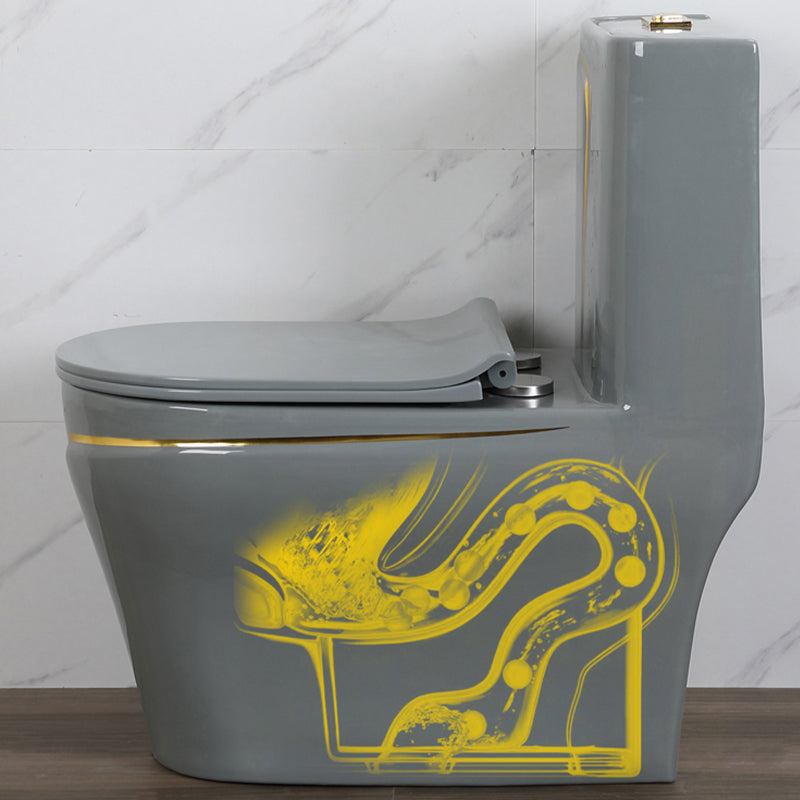 Traditional Floor Mount Toilet Bowl Skirted Toilet with Seat for Bathroom Clearhalo 'Bathroom Remodel & Bathroom Fixtures' 'Home Improvement' 'home_improvement' 'home_improvement_toilets' 'Toilets & Bidets' 'Toilets' 6483146
