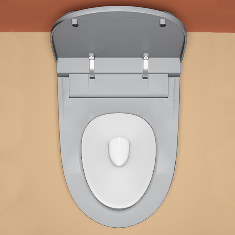 Modern Skirted Toilet Bowl Siphon Jet Toilet with Seat for Bathroom Clearhalo 'Bathroom Remodel & Bathroom Fixtures' 'Home Improvement' 'home_improvement' 'home_improvement_toilets' 'Toilets & Bidets' 'Toilets' 6483168