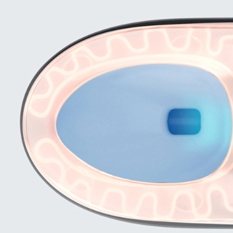 Heated Seat Modern Flush Toilet Concealed Tank One-Piece Toilet with Slow Close Seat Clearhalo 'Bathroom Remodel & Bathroom Fixtures' 'Home Improvement' 'home_improvement' 'home_improvement_toilets' 'Toilets & Bidets' 'Toilets' 6483192