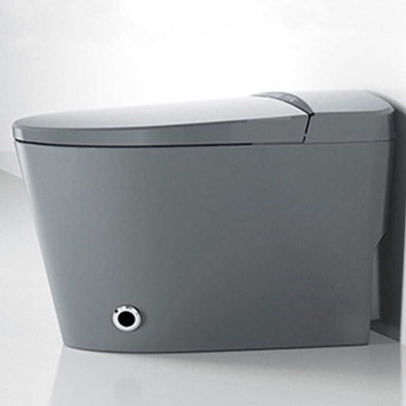 Heated Seat Modern Flush Toilet Concealed Tank One-Piece Toilet with Slow Close Seat Clearhalo 'Bathroom Remodel & Bathroom Fixtures' 'Home Improvement' 'home_improvement' 'home_improvement_toilets' 'Toilets & Bidets' 'Toilets' 6483195