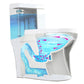 Modern One Piece Toilet Floor Mounted White Toilet Bowl with Seat for Washroom Clearhalo 'Bathroom Remodel & Bathroom Fixtures' 'Home Improvement' 'home_improvement' 'home_improvement_toilets' 'Toilets & Bidets' 'Toilets' 6483210