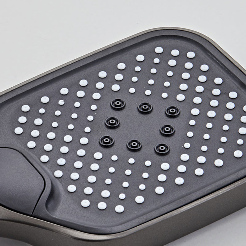 Contemporary Brass Shower Set Wall Mounted Shower System for Bathroom Clearhalo 'Bathroom Remodel & Bathroom Fixtures' 'Home Improvement' 'home_improvement' 'home_improvement_shower_faucets' 'Shower Faucets & Systems' 'shower_faucets' 'Showers & Bathtubs Plumbing' 'Showers & Bathtubs' 6484387