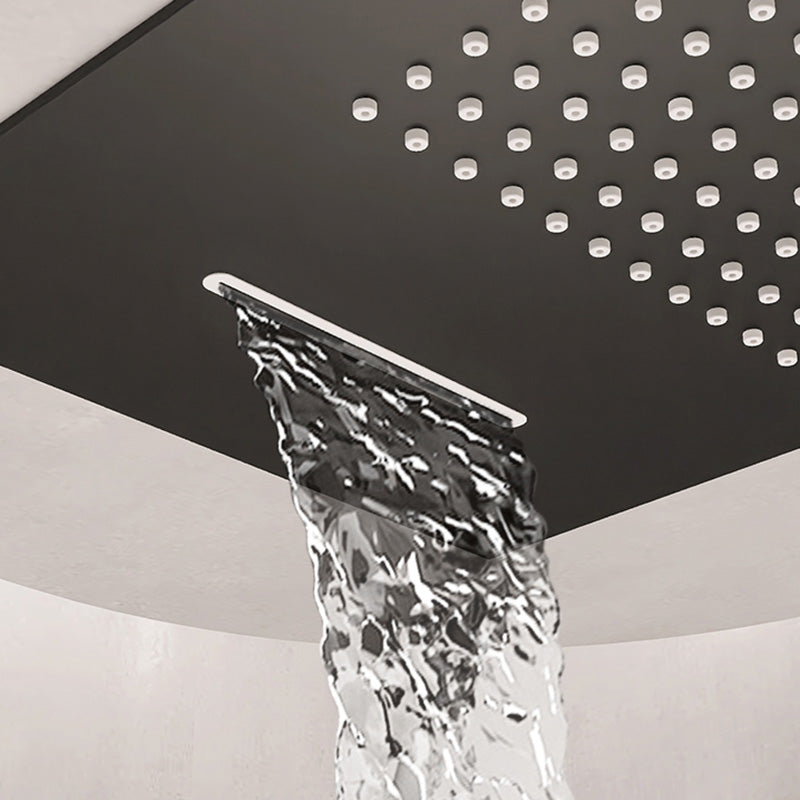 Contemporary Shower Set Dual Shower Head Thermostatic Wall Mounted Shower System Clearhalo 'Bathroom Remodel & Bathroom Fixtures' 'Home Improvement' 'home_improvement' 'home_improvement_shower_faucets' 'Shower Faucets & Systems' 'shower_faucets' 'Showers & Bathtubs Plumbing' 'Showers & Bathtubs' 6484511