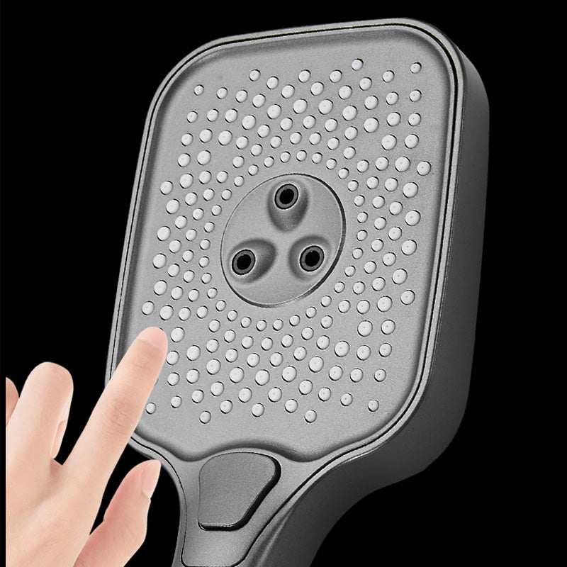 Modern Shower Set Adjustable Shower Head Slide Bar Wall Mounted Shower System Clearhalo 'Bathroom Remodel & Bathroom Fixtures' 'Home Improvement' 'home_improvement' 'home_improvement_shower_faucets' 'Shower Faucets & Systems' 'shower_faucets' 'Showers & Bathtubs Plumbing' 'Showers & Bathtubs' 6484570