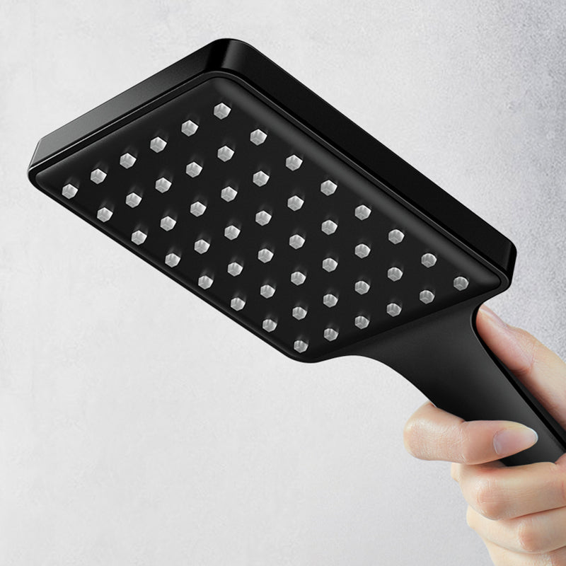 Modern Style Shower System Copper Spot Resist Rectangle Wall Mounted Shower System Clearhalo 'Bathroom Remodel & Bathroom Fixtures' 'Home Improvement' 'home_improvement' 'home_improvement_shower_faucets' 'Shower Faucets & Systems' 'shower_faucets' 'Showers & Bathtubs Plumbing' 'Showers & Bathtubs' 6484616