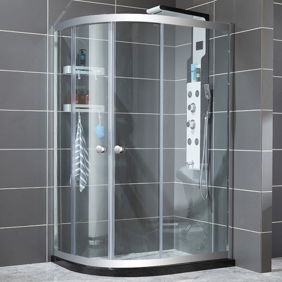 Semicircle Sliding Shower Enclosure Framed Shower Enclosure with ...