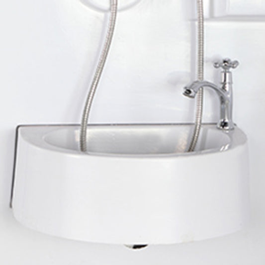 Double Sliding Shower Enclosure Clear Glass Framed Shower Enclosure Clearhalo 'Bathroom Remodel & Bathroom Fixtures' 'Home Improvement' 'home_improvement' 'home_improvement_shower_stalls_enclosures' 'Shower Stalls & Enclosures' 'shower_stalls_enclosures' 'Showers & Bathtubs' 6484812