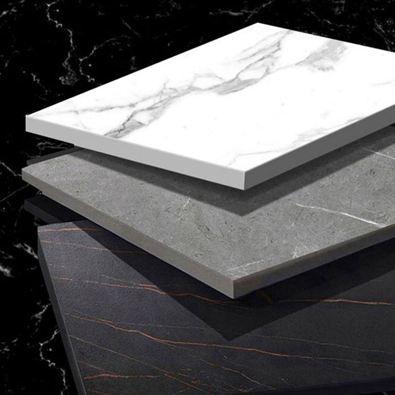 Contemporary Bathroom Sink Cabinet Wall-Mounted Mirror Cabinet Vanity Cabinet in Black Clearhalo 'Bathroom Remodel & Bathroom Fixtures' 'Bathroom Vanities' 'bathroom_vanities' 'Home Improvement' 'home_improvement' 'home_improvement_bathroom_vanities' 6484983