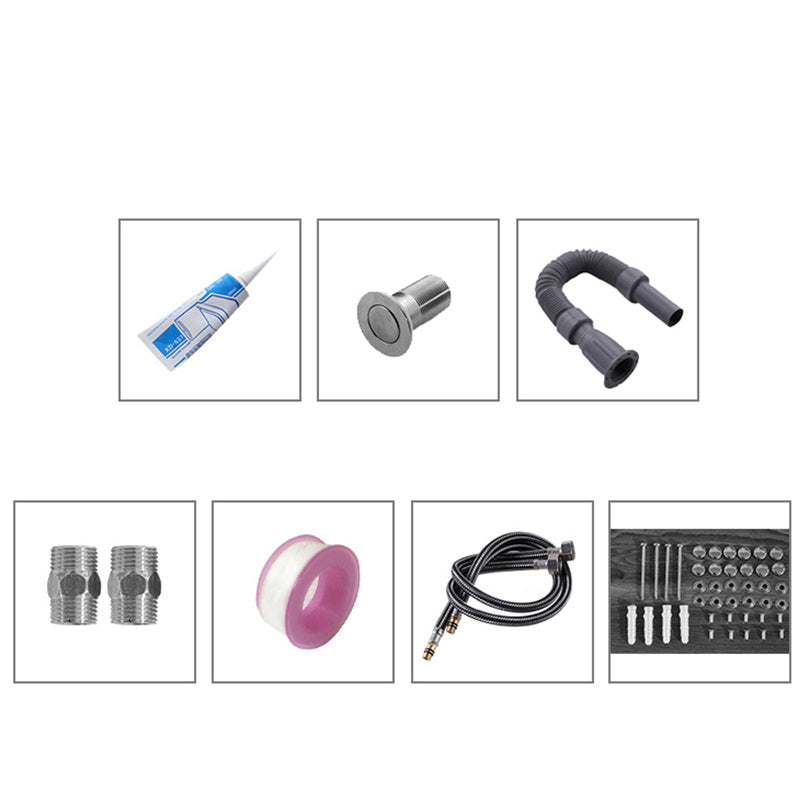 Contemporary Sink Cabinet Mirror Cabinet Vanity Cabinet for Bathroom Clearhalo 'Bathroom Remodel & Bathroom Fixtures' 'Bathroom Vanities' 'bathroom_vanities' 'Home Improvement' 'home_improvement' 'home_improvement_bathroom_vanities' 6485105