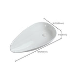 Modern Vessel Sink Specialty Porcelain with Pop-Up Drain Vessel Bathroom Sink Clearhalo 'Bathroom Remodel & Bathroom Fixtures' 'Bathroom Sinks & Faucet Components' 'Bathroom Sinks' 'bathroom_sink' 'Home Improvement' 'home_improvement' 'home_improvement_bathroom_sink' 6485166