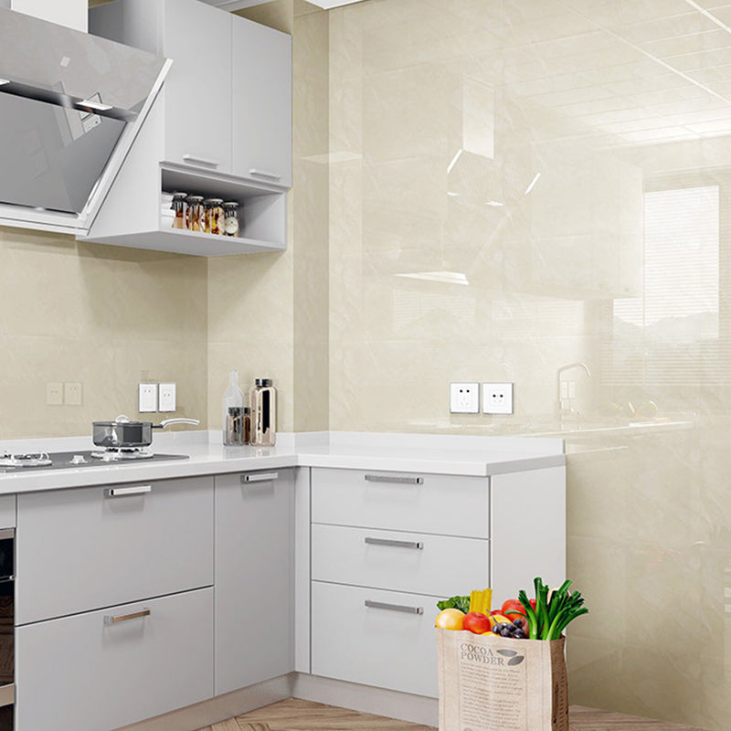 PVC Peel and Stick Tile Modern Peel and Stick Backsplash Wall Tile Beige 10-Piece Set Clearhalo 'Flooring 'Home Improvement' 'home_improvement' 'home_improvement_peel_stick_blacksplash' 'Peel & Stick Backsplash Tile' 'peel_stick_blacksplash' 'Walls & Ceilings' Walls and Ceiling' 6485603