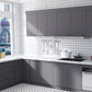 Modern Rectangular Peel and Stick Backsplash Tile PVC Wallpaper Black White Clearhalo 'Flooring 'Home Improvement' 'home_improvement' 'home_improvement_peel_stick_blacksplash' 'Peel & Stick Backsplash Tile' 'peel_stick_blacksplash' 'Walls & Ceilings' Walls and Ceiling' 6485613