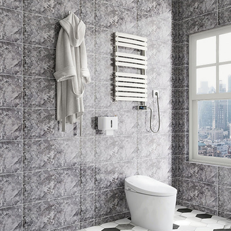 Modern Rectangular Peel and Stick Backsplash Tile PVC Wallpaper Grey Clearhalo 'Flooring 'Home Improvement' 'home_improvement' 'home_improvement_peel_stick_blacksplash' 'Peel & Stick Backsplash Tile' 'peel_stick_blacksplash' 'Walls & Ceilings' Walls and Ceiling' 6485618