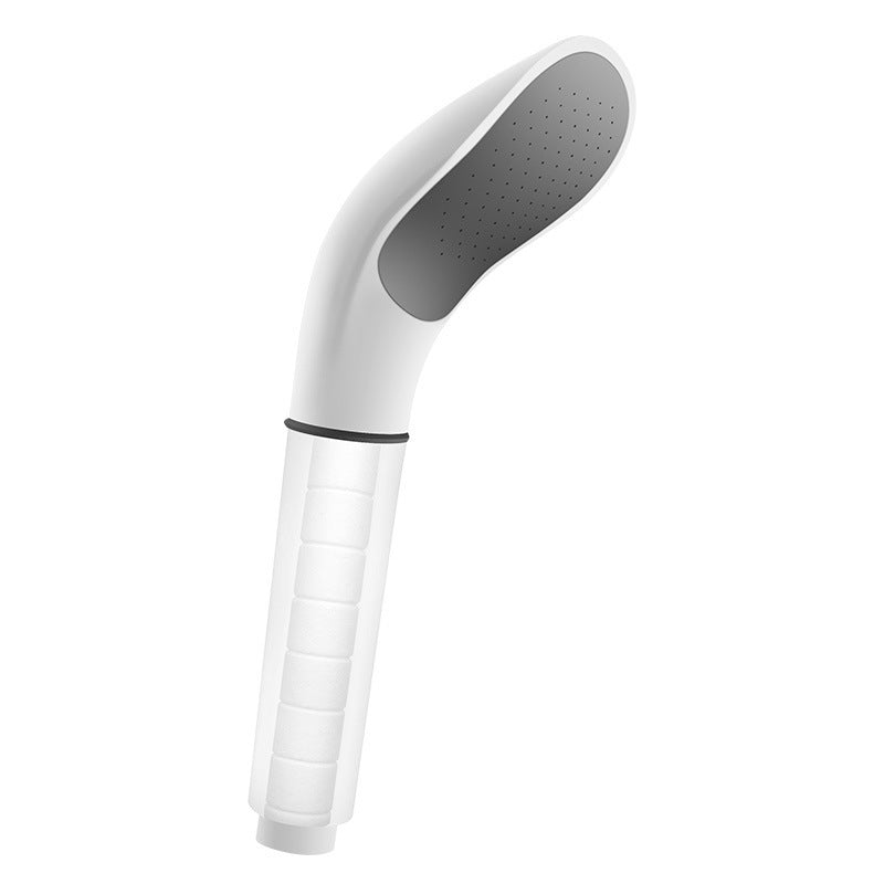 Plastic Handheld Shower Head Contemporary Wall-mounted Shower Head Transparent Hand Shower Clearhalo 'Bathroom Remodel & Bathroom Fixtures' 'Home Improvement' 'home_improvement' 'home_improvement_shower_heads' 'Shower Heads' 'shower_heads' 'Showers & Bathtubs Plumbing' 'Showers & Bathtubs' 6485763