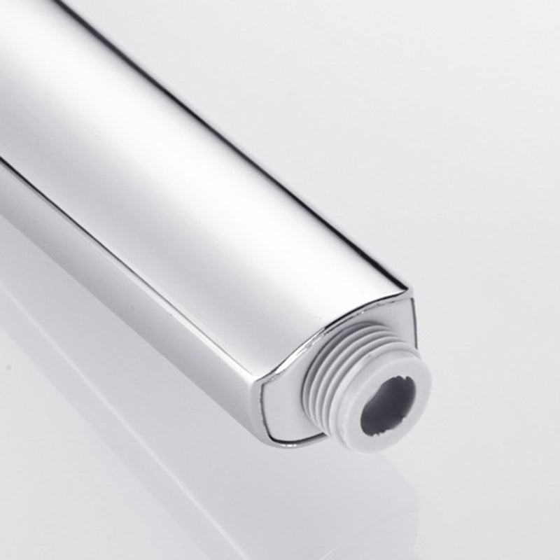 Contemporary Style Shower Head Wall-mounted Plastic Shower Head Clearhalo 'Bathroom Remodel & Bathroom Fixtures' 'Home Improvement' 'home_improvement' 'home_improvement_shower_heads' 'Shower Heads' 'shower_heads' 'Showers & Bathtubs Plumbing' 'Showers & Bathtubs' 6485792