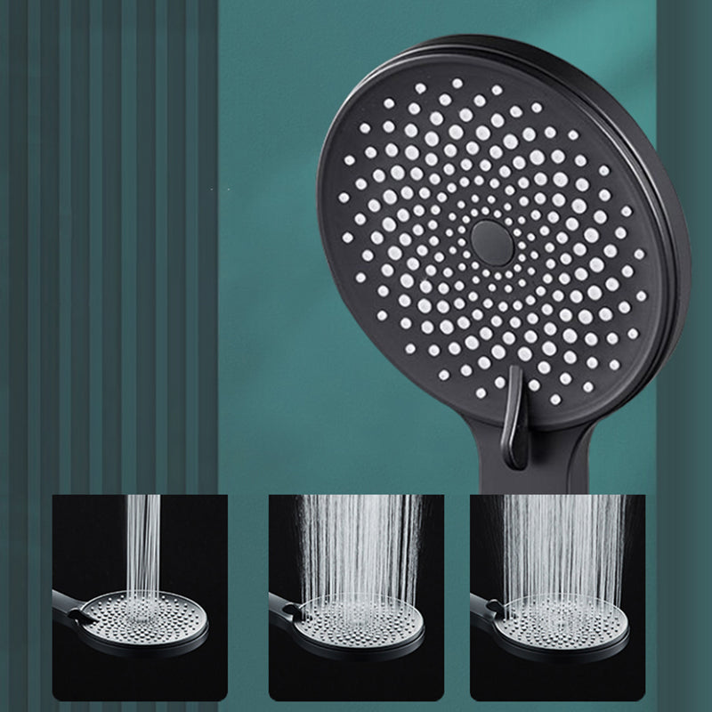 Contemporary Round Shower Head Solid Color Handheld Shower Head for Bathroom Clearhalo 'Bathroom Remodel & Bathroom Fixtures' 'Home Improvement' 'home_improvement' 'home_improvement_shower_heads' 'Shower Heads' 'shower_heads' 'Showers & Bathtubs Plumbing' 'Showers & Bathtubs' 6485802