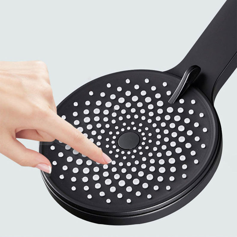 Contemporary Round Shower Head Solid Color Handheld Shower Head for Bathroom Clearhalo 'Bathroom Remodel & Bathroom Fixtures' 'Home Improvement' 'home_improvement' 'home_improvement_shower_heads' 'Shower Heads' 'shower_heads' 'Showers & Bathtubs Plumbing' 'Showers & Bathtubs' 6485816