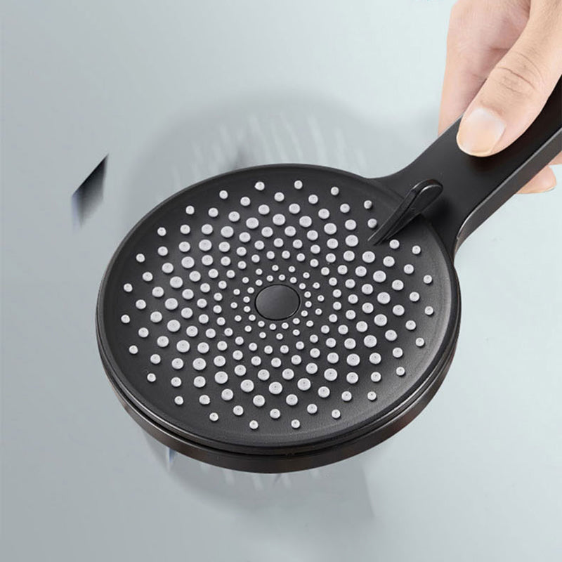 Contemporary Round Shower Head Solid Color Handheld Shower Head for Bathroom Clearhalo 'Bathroom Remodel & Bathroom Fixtures' 'Home Improvement' 'home_improvement' 'home_improvement_shower_heads' 'Shower Heads' 'shower_heads' 'Showers & Bathtubs Plumbing' 'Showers & Bathtubs' 6485817