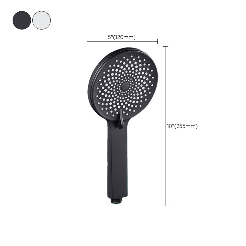 Contemporary Round Shower Head Solid Color Handheld Shower Head for Bathroom Clearhalo 'Bathroom Remodel & Bathroom Fixtures' 'Home Improvement' 'home_improvement' 'home_improvement_shower_heads' 'Shower Heads' 'shower_heads' 'Showers & Bathtubs Plumbing' 'Showers & Bathtubs' 6485822